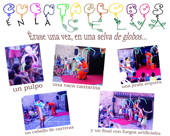 Cuentaglobos en la selva