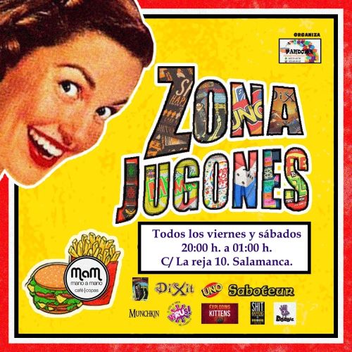 Zona Jugones en el Mano a Mano. Reserva tu mesa.